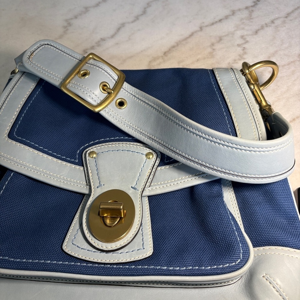 Coach Legacy Ali Slim Flap Turn Lock Shoulder Bag - Picture 11 of 11